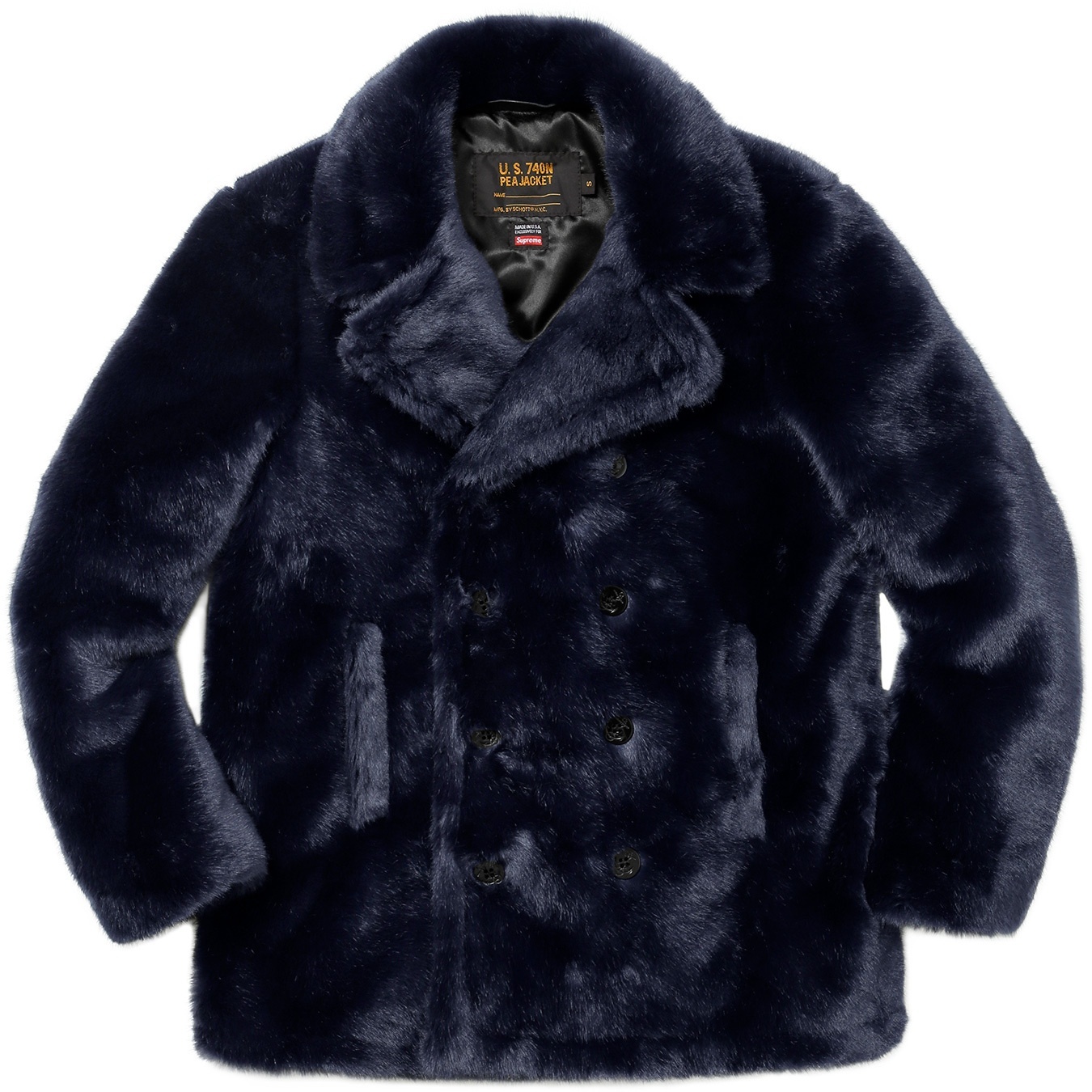 Supreme®/Schott® Fur Peacoat view 9